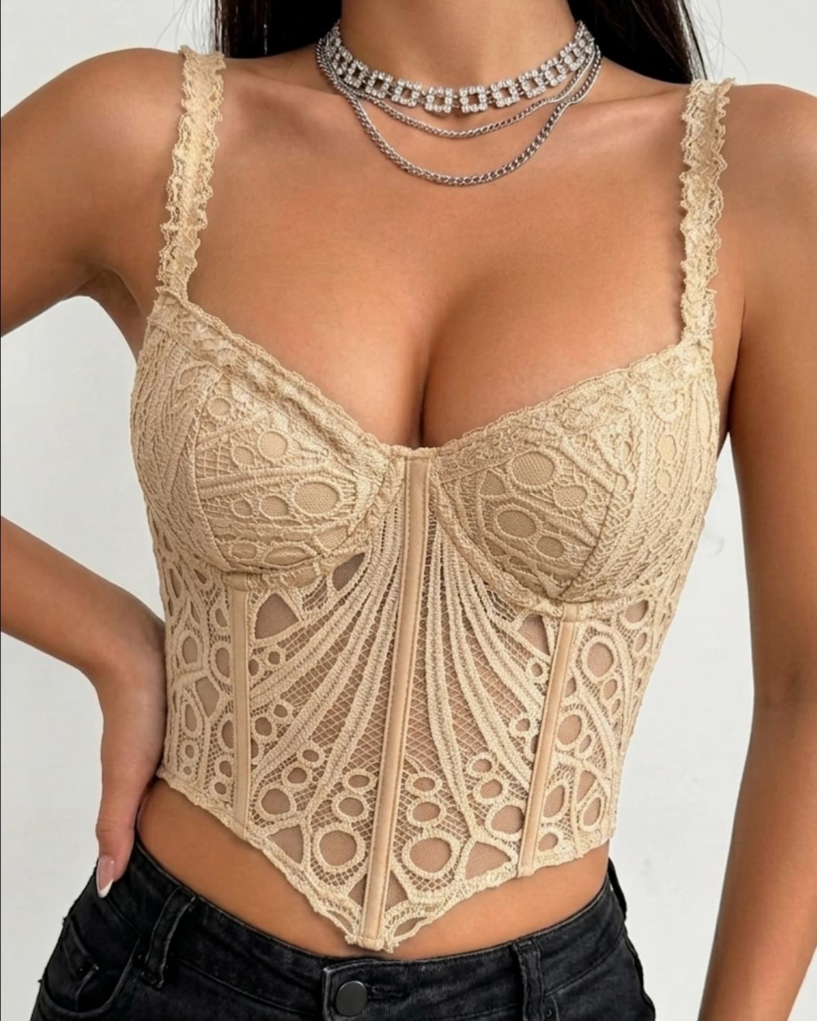 COR-SH Ruso Tiras - Beige