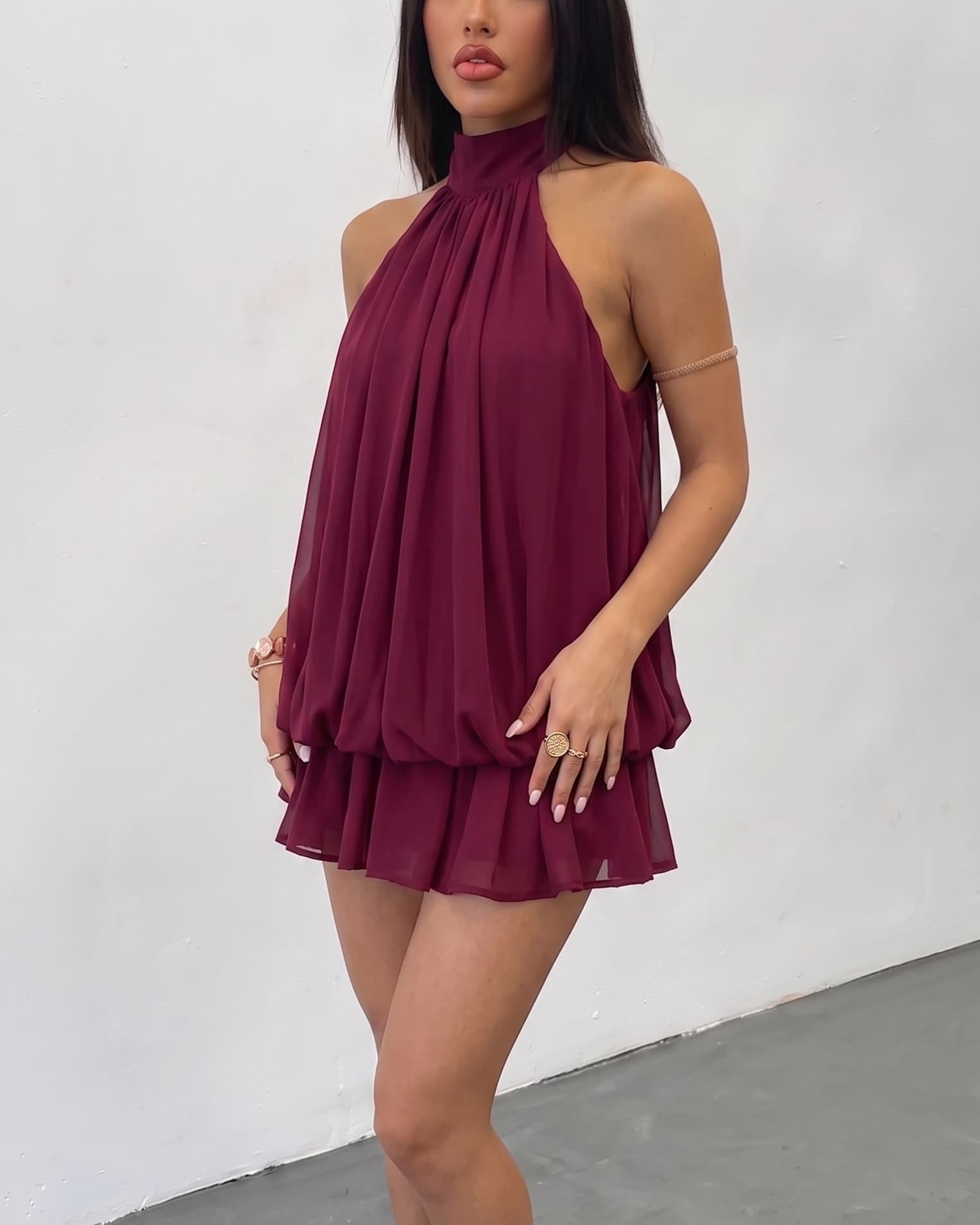 VES-SH Halter Globo - Vinotinto